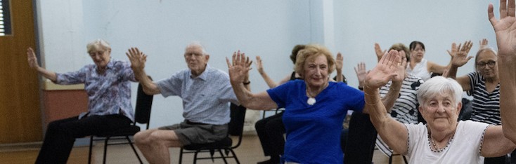 Chair yoga is accessible for all levels of fitness
