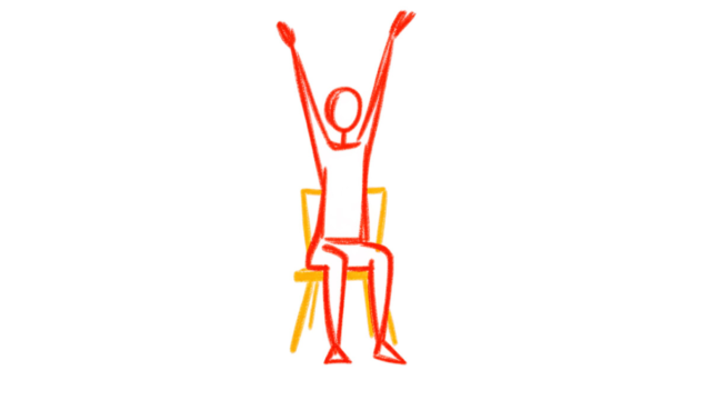chair yoga icon